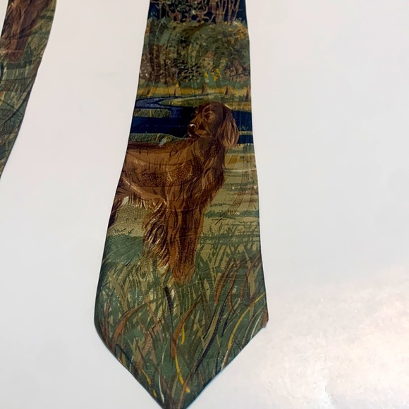Chaps Ralph  Lauren Silk Tie - Picture 3 of 6